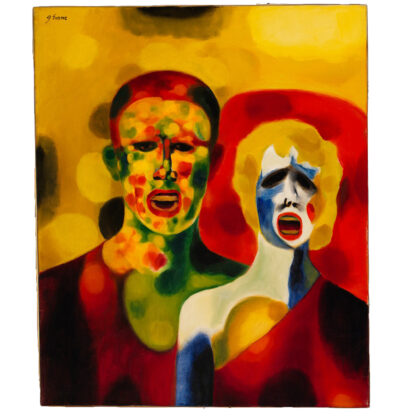 Gordon B. Evans Opera Singers Painting #0055