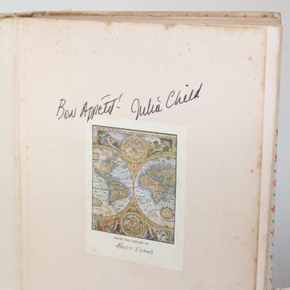 Mastering the Art of French Cooking by Julia Child Signed First Edition Vol 1