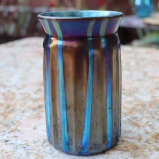 Elaine Hyde Art Glass Tumbler