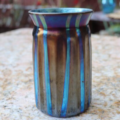 Elaine Hyde Art Glass Tumbler
