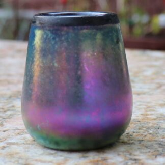 Elaine Hyde Hand-Blown Glass Small Vase #3066