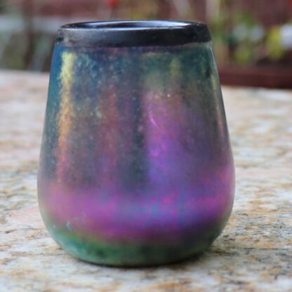 Elaine Hyde Hand-Blown Glass Small Vase #3066