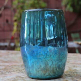 Elaine Hyde Hand-Blown Glass Small Vase #3068